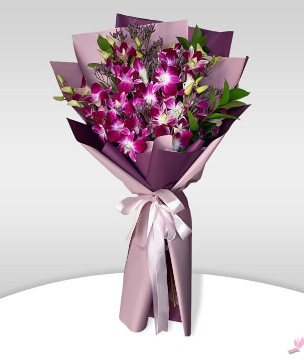 Cinderella Surprise – Elegant Purple Orchids in Dubai | Perfect Gift